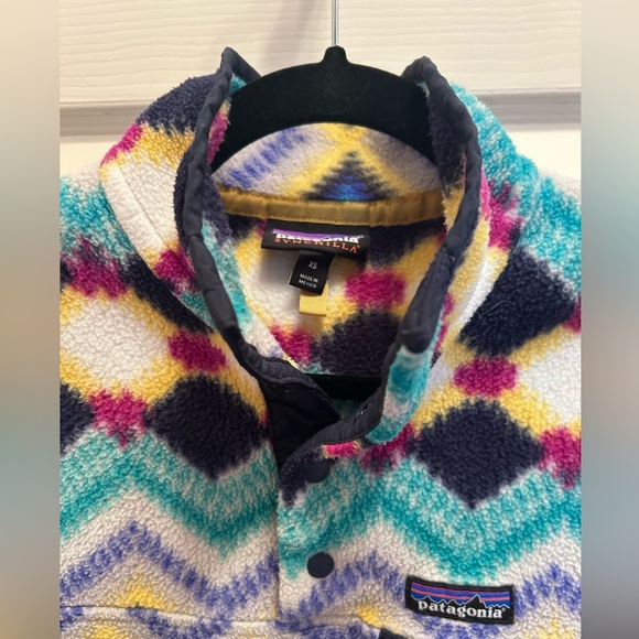 Patagonia Synchilla Aztec Snap-T Pullover Fleece Jacket. Size XS - Picture 4 of 6